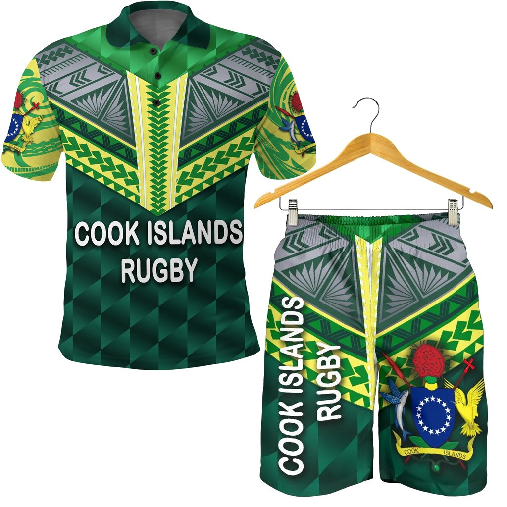 combo-polo-shirt-and-men-short-cook-islands-rugby