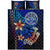 Marshall Islands Quilt Bed Set - Vintage Tribal Mountain Crest