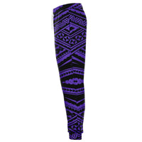 Polynesian Tatau Violet Joggers - Polynesian Pride