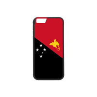 Papua New Guinea Flag Phone Case One Size iPhone 6/6s Red & Black - Polynesian Pride