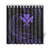 Kanaka Shower Curtain - Purple - Frida Style - Polynesian Pride