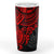 Tahiti Polynesian Tumbler - Red - Polynesian Turtle