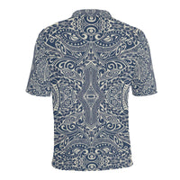 Polynesian Polo Shirt Blue - Polynesian Pride