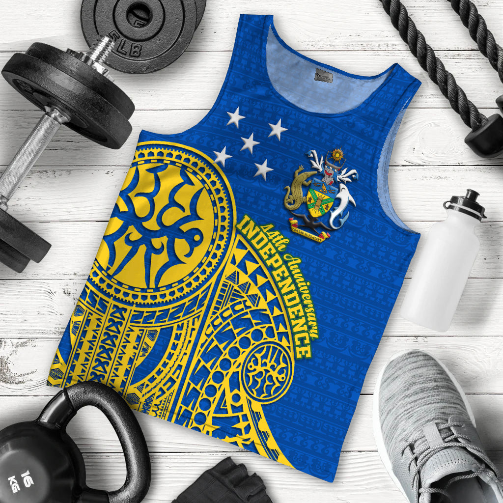 Solomon Islands Independence Anniversary 44th Years Men Tank Top