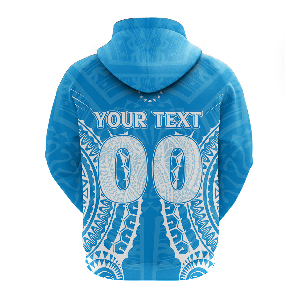 Custom Cook Islands Tongareva Hoodie Tribal Pattern LT12 - Polynesian Pride