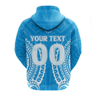 Custom Cook Islands Tongareva Hoodie Tribal Pattern LT12 - Polynesian Pride