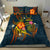 Cook Islands Polynesian Bedding Set - Legend of Cook Islands (Blue) Blue - Polynesian Pride