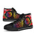 Tahiti High Top Shoes - Tropical Hippie Style - Polynesian Pride