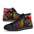 Kosrae State High Top Shoes - Tropical Hippie Style - Polynesian Pride