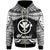 Hawaii Polynesian Zip up Hoodie Hawaii Pride White Version Unisex White - Polynesian Pride