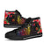 Wallis and Futuna High Top Shoes - Tropical Hippie Style - Polynesian Pride