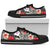 Hawaii Black Hibiscus Low Top Shoe - Polynesian Pride