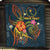 Chuuk Polynesian Personalised Premium Quilt - Legend of Chuuk (Blue) - Polynesian Pride