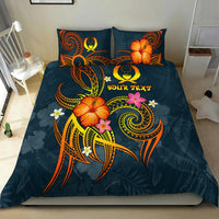 Pohnpei Polynesian Personalised Bedding Set - Legend of Pohnpei (Blue) Blue - Polynesian Pride