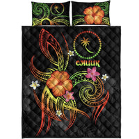 Chuuk Polynesian Quilt Bed Set - Legend of Chuuk (Reggae) - Polynesian Pride