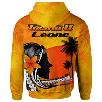 American Samoa Hoodie Taema II Leone - Polynesian Pride