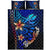 Hawaii Custom Personalised Quilt Bed Set - Vintage Tribal Mountain