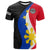 (TIRZMAN) Philippines T Shirt King Lapu Lapu Polynesian Pattern Unisex BLACK - Polynesian Pride