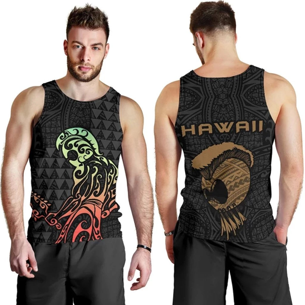 hawaii-warrior-and-helmet-mens-tank-top