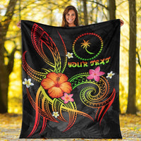 Chuuk Polynesian Personalised Premium Blanket - Legend of Chuuk (Reggae) - Polynesian Pride