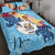 Niue Quilt Bed Set - Tropical Style Blue - Polynesian Pride