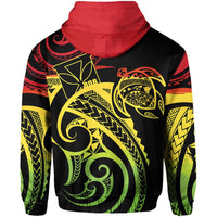 Hawaii Hoodie Kanaka Reggae Pullover Hoodie - Polynesian Pride