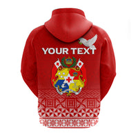 Custom Tonga Eua Zip Hoodie Tongan Pattern LT12 - Polynesian Pride