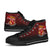 American Samoa High Top Shoes - Manulele Tausala Nuuuli (Ver 2) - Polynesian Pride