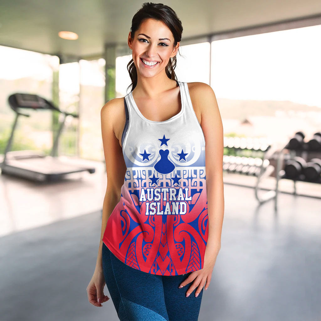 Austral Islands Tribal Tattoo Women Tank Top - LT12 - Polynesian Pride