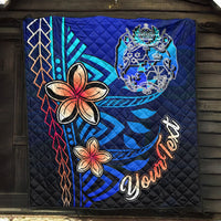 Tonga Custom Personalised Premium Quilt - Vintage Tribal Mountain - Polynesian Pride