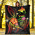 Papua New Guinea Polynesian Premium Blanket - Legend of Papua New Guinea (Reggae) - Polynesian Pride