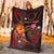 Cook Islands Polynesian Personalised Premium Blanket - Legend of Cook Islands (Red) - Polynesian Pride