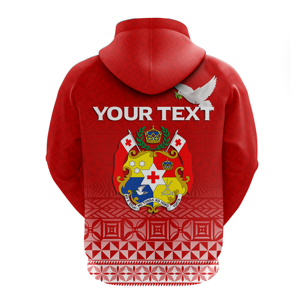 Custom Tonga Tongatapu Hoodie Tongan Pattern LT12 - Polynesian Pride