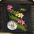 Niue Polynesian Quilt - Plumeria Tribal - Polynesian Pride