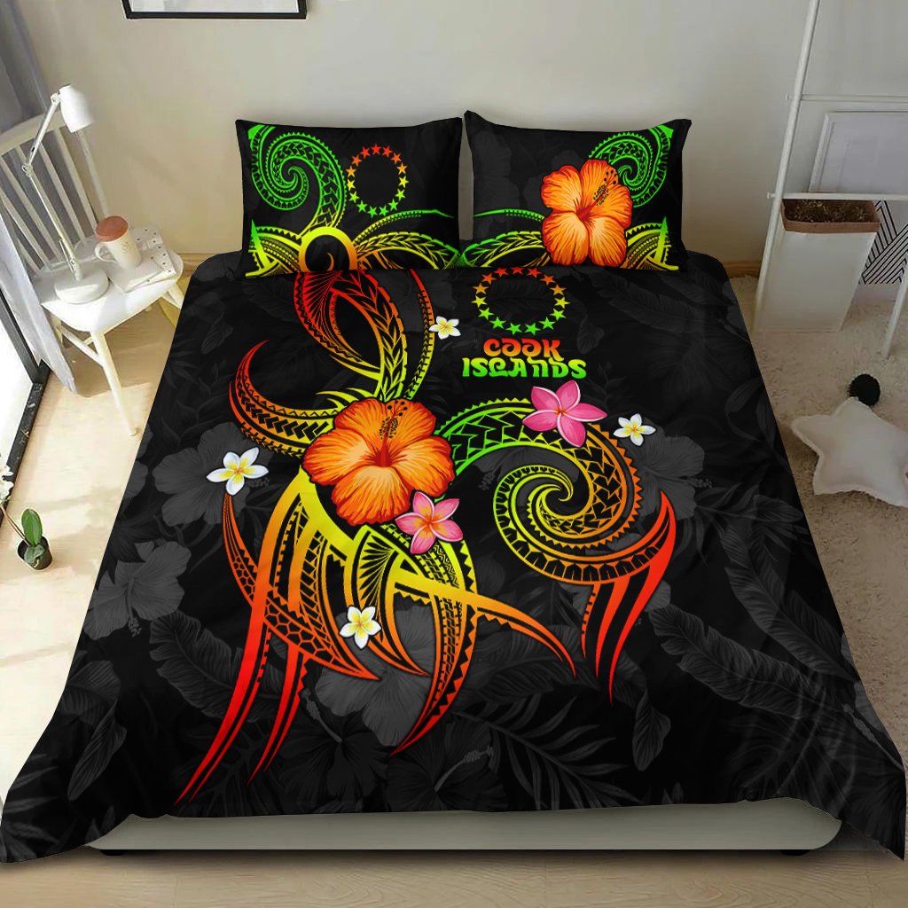 Cook Islands Polynesian Bedding Set - Legend of Cook Islands (Reggae) Reggae - Polynesian Pride