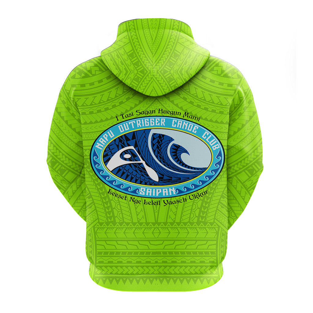NAPU Outrigger Canoe Club Zip up Hoodie LT12 - Polynesian Pride