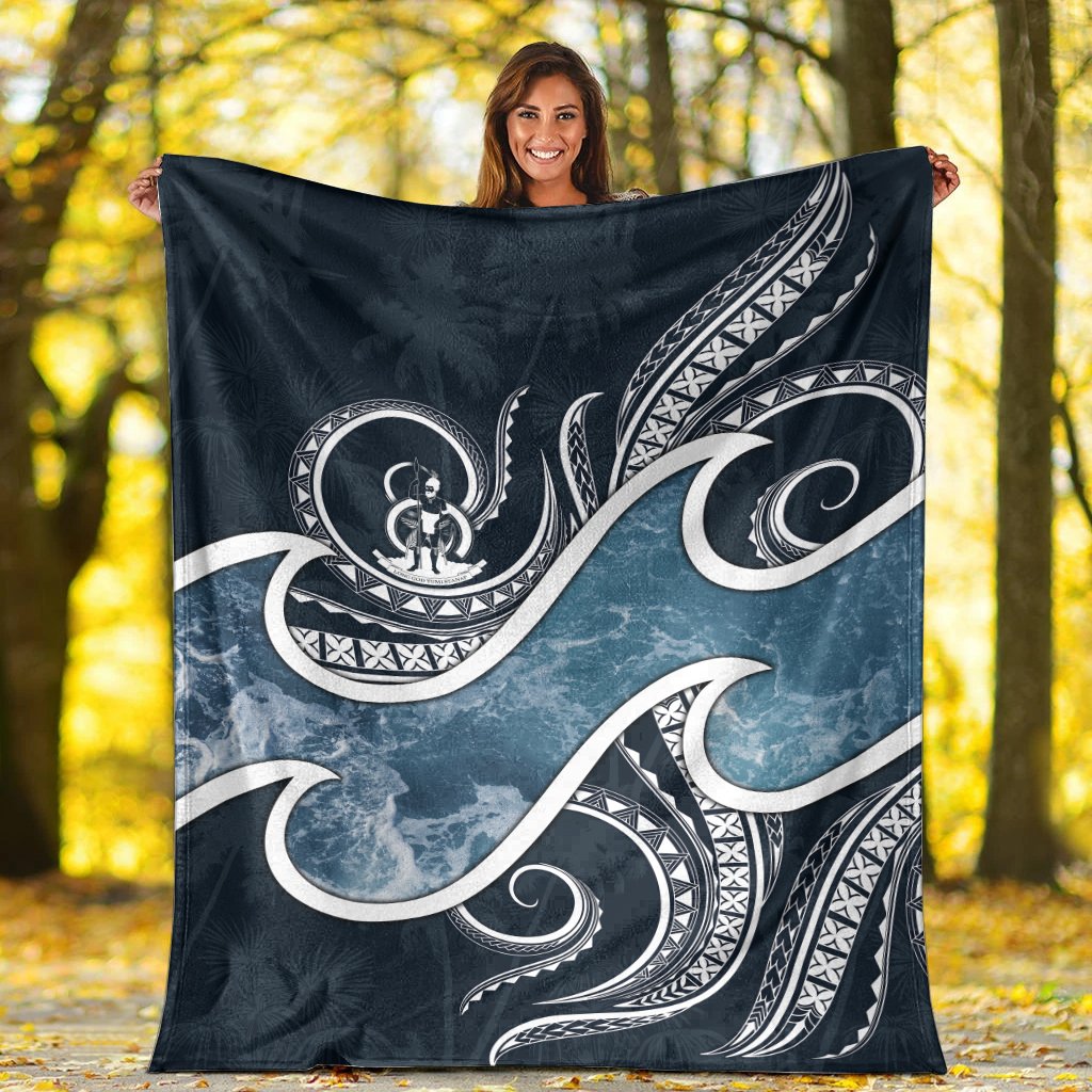 Vanuatu Polynesian Premium Blanket - Ocean Style - Polynesian Pride
