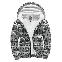 Black Polynesian Sherpa Hoodie Black - Polynesian Pride