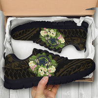 Palau Sneakers - Polynesian Gold Patterns Collection - Polynesian Pride