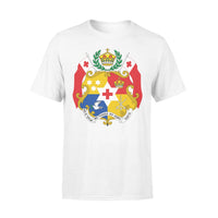 Tonga T Shirt Tonga Coat of Arm - Polynesian Pride