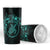 Polynesian Tumbler - Blue Turtle Hibiscus Flower Frame Vintage - Polynesian Pride