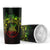 Polynesian Tumbler - Reggae Turtle Hibiscus Flower Frame Vintage - Polynesian Pride