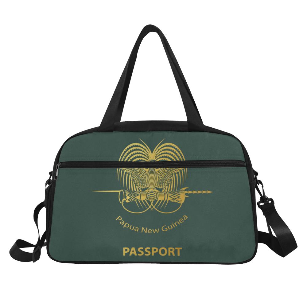 Papua New Guinea Passport Fitness Handbag - Polynesian Pride