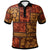 Polynesian Polo Shirt Elements Fabric Patchwork Unisex Vintage Color - Polynesian Pride