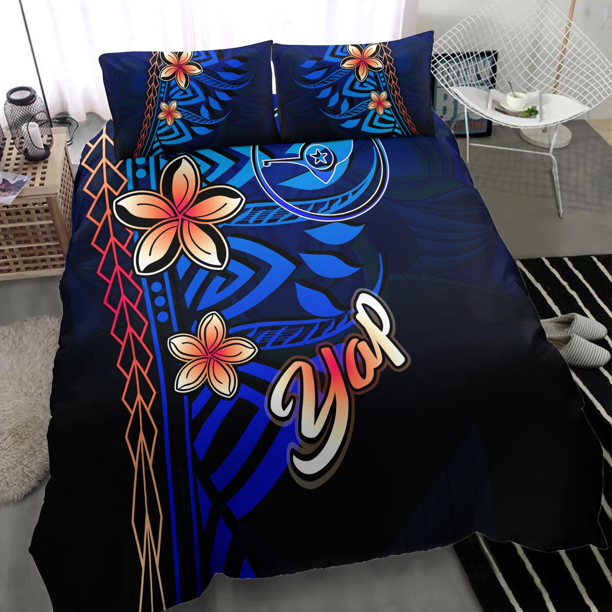 Yap Bedding Set - Vintage Tribal Mountain - Polynesian Pride