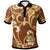 Polynesian Polo Shirt Flourish Style With Tribal Fabric Unisex Vintage Color - Polynesian Pride