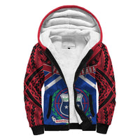 F.A.S.T Samoa Sherpa Hoodie Forever LT13 Unisex Red - Polynesian Pride