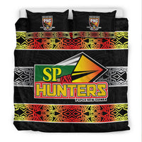 The Hunters PNG Bedding Set Papua New Guinea Hunters Rugby LT13 - Polynesian Pride