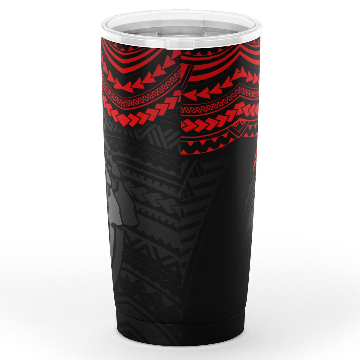 Polynesian Hawaii Tumbler - Red - Polynesian Turtle - Polynesian Pride