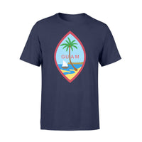Guam T Shirt Guam Coat of Arm - Polynesian Pride
